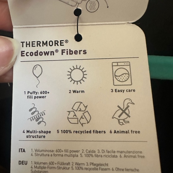 ❤️❤️NWT NIKE METALLIC GOLD PUFFER JACKET - Picture 7 of 9